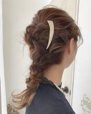ヘアアレンジ fio マナミのヘアスタイル