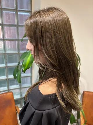 ロング カラー 梅田美容室/カット /Maoのヘアスタイル
