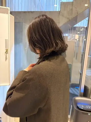 ショート カラー パーマ GO TODAY シェアサロン 表参道Flos店所属・nishi fuyumiのヘアスタイル