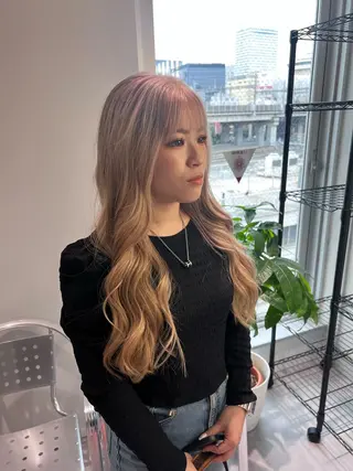 ロング カラー 山下 光太郎のヘアスタイル