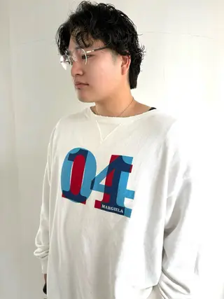 ショート パーマ メンズ piilo所属・末吉 眞義のヘアスタイル