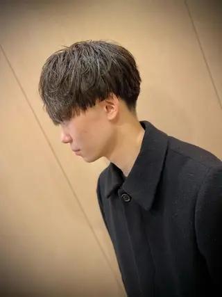 ショート メンズ 山田 哲平のヘアスタイル