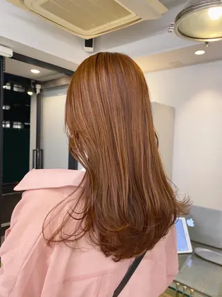 ロング カラー flamme Annaのヘアスタイル