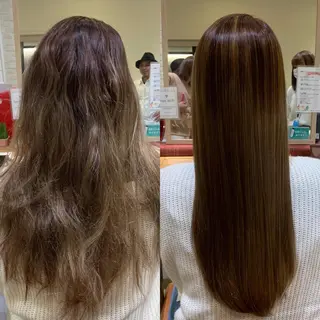ロング 透明感カラー🌈 菊池 結衣のヘアスタイル