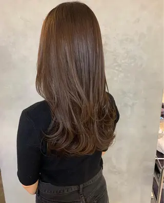 セミロング カラー 似合わせ特化🌷 kasumiのヘアスタイル