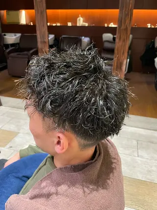 パーマ メンズ EARTH菊名店👾 ひらのすぐるのヘアスタイル