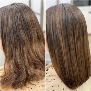 ミディアム PAIR MIKIのヘアスタイル