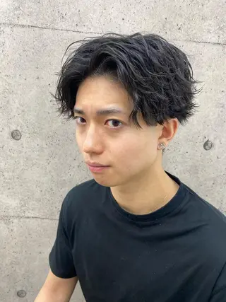 パーマ メンズ 🔥メンズ特化🔥 永瀬椋のヘアスタイル