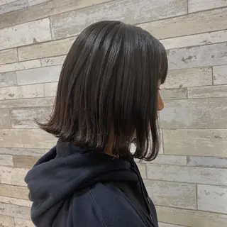 ミディアム 透明感カラー/ボブ / MARIE🍇のヘアスタイル