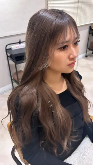 ロング カラー La Bonheur hair Olivier北千住店【ラボヌールヘアーオリヴィエ】所属・RAN 🎀のヘアスタイル