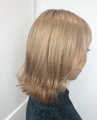 ミディアム カラー sano sayakaのヘアスタイル