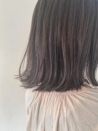 ミディアム カラー stylist🎨 aye牧野莉香のヘアスタイル