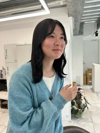 セミロング カラー キッズ オトナヘア🌸 harukaのヘアスタイル