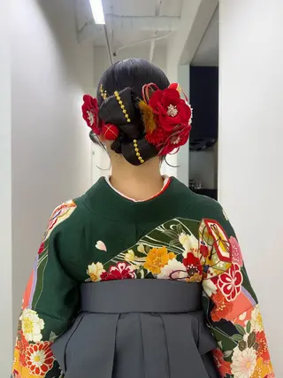 ヘアアレンジ 髪質改善/韓国/ ヘアセット/夏美のヘアスタイル