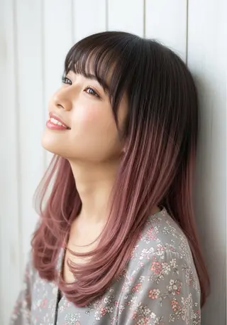 ロング カラー Mio ✂︎ラパーチェのヘアスタイル