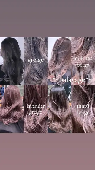 ロング カラー 💜ハイトーン💛 マジカルかいちゃんのヘアスタイル