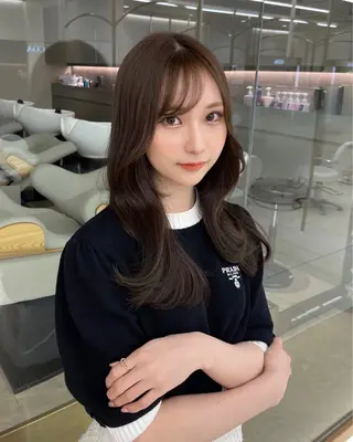 セミロング COA 表参道所属・森田 陸/ボブ/艶髪 /オリーブグレージュのヘアスタイル