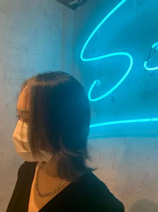 ミディアム カラー ヘアアレンジ Sia中野新橋 『JUNYA』のヘアスタイル