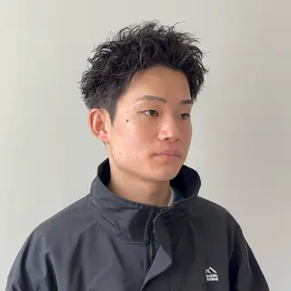 ショート パーマ メンズ men's/perm colorDaijuのヘアスタイル