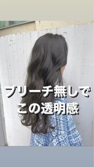 ロング 泉 堅也のヘアスタイル