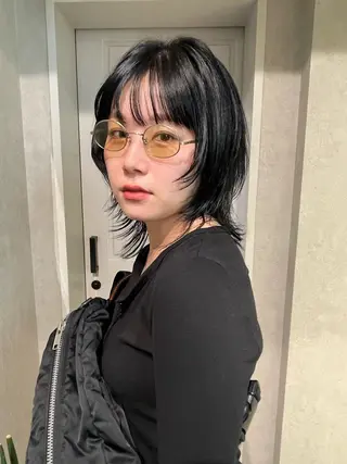 ミディアム カラー ナチュラル透明感🌱 小山美樹子のヘアスタイル