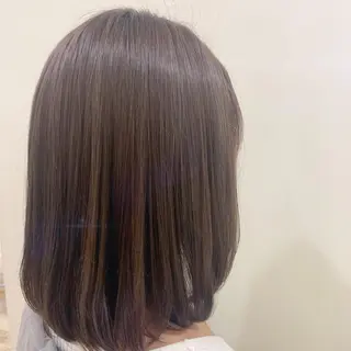 ミディアム ボブ/美髪矯正 /佐藤　奈巳のヘアスタイル