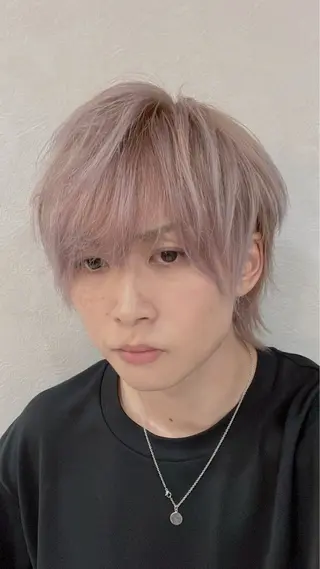 ミディアム カラー hers所属・【縮毛矯正支持絶大】 RYOJIのヘアスタイル