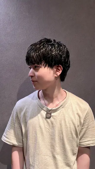 ショート メンズ HARUKI🏔️/ メンズ/透けブラウンのヘアスタイル