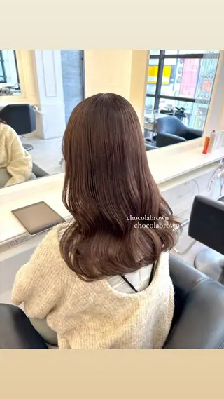 セミロング カラー ParveMix ♡白神みやびのヘアスタイル