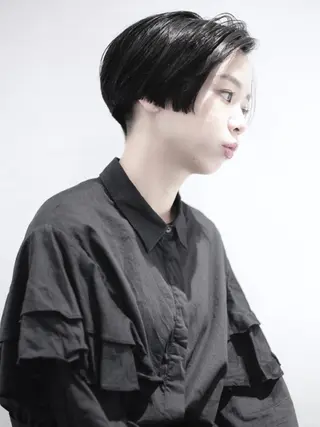 ショート ダブルカラー/ -KOKO-本八幡のヘアスタイル