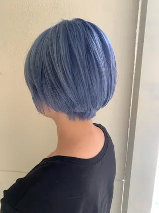 ショート カラー 船津武俊 フナツタケトシのヘアスタイル