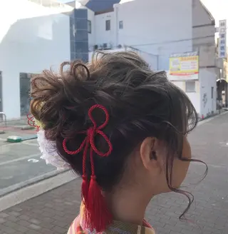 ヘアアレンジ 玉木 育実のヘアスタイル