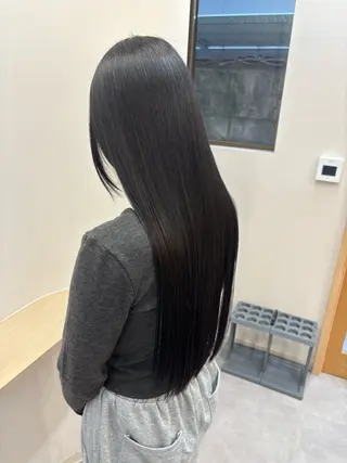 ロング とき/髪質改善/透明 感カラー☘️のヘアスタイル
