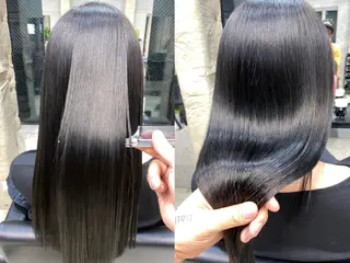 ロング カラー パーマ OVER→三軒茶屋 /縮毛矯正・髪質改善のヘアスタイル