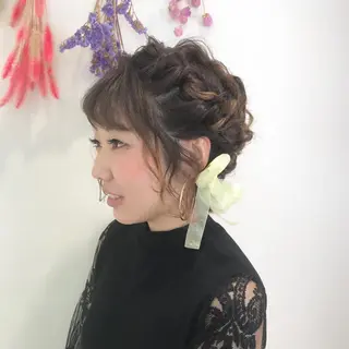 ヘアアレンジ 似合わせカット🌿 前川のヘアスタイル