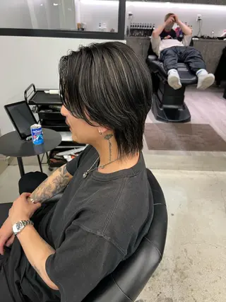 カラー メンズ kimika🥑 メンズ/髪質改善のヘアスタイル