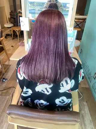 ロング カラー 🐺ウルフ/レイヤー 似合わせ‎🤍沙羅のヘアスタイル