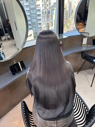 ロング 韓国風/髪質改善/ Kiyoraのヘアスタイル