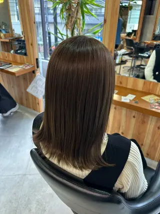 ミディアム 前隈 のりかのヘアスタイル
