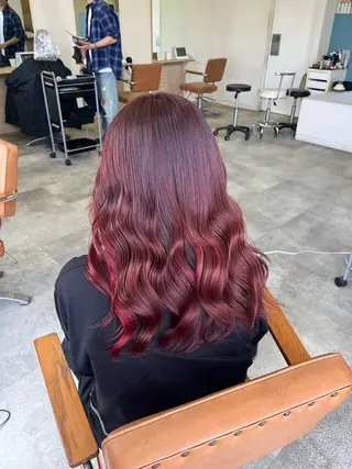 ロング カット/パーマ/カラ ー清本耕介のヘアスタイル