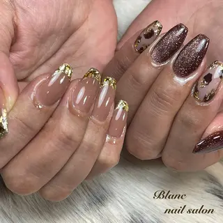 セミロング Blanc ブランのネイルデザイン