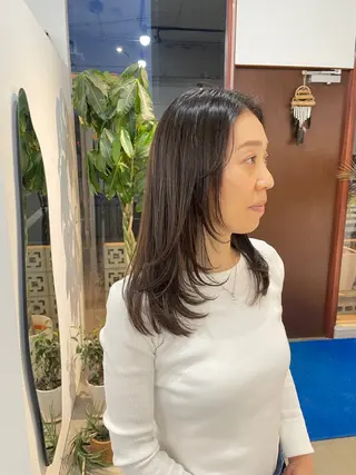 ロング 北山／ボブ／レイヤー /maru☺︎のヘアスタイル