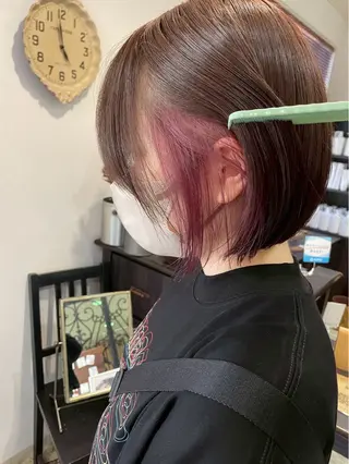 カラー メンズカット🔥 山田藍菜のヘアスタイル