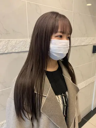 ロング カラー Haru/THREE …by velvetのヘアスタイル