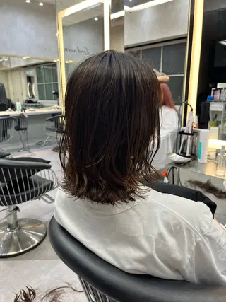 ミディアム 池袋/似合わせ/縮毛 髪質改善【ugen】のヘアスタイル