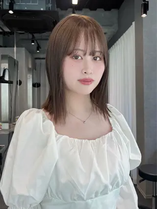 ミディアム カラー Maison Land所属・YUZUKI 🌙のヘアスタイル