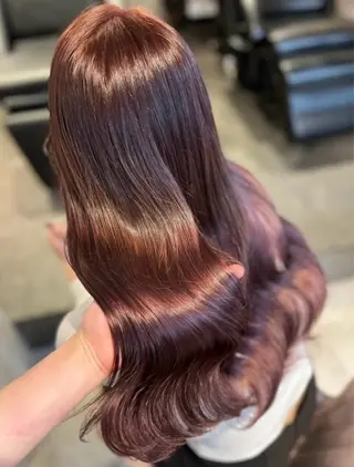 カラー 🍒るい🍒ブリーチ モデル様募集中🌟のヘアスタイル