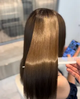 ロング 石川 裕将のヘアスタイル