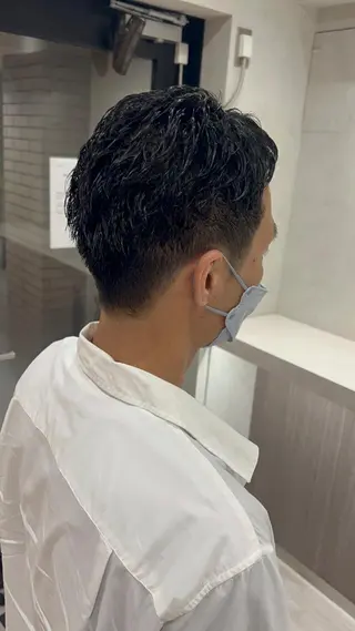 ショート パーマ メンズ 垢抜けのプロ🪄 honoのヘアスタイル