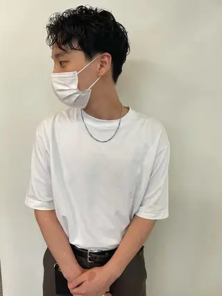 メンズ 田中 碧のヘアスタイル